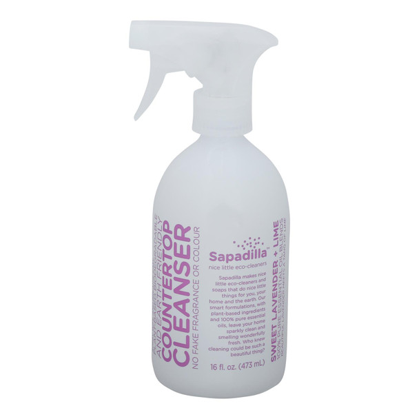 Sapadilla - Cleanser Countertop Sweet Lavender Lime - 1 Each 1-16 FZ