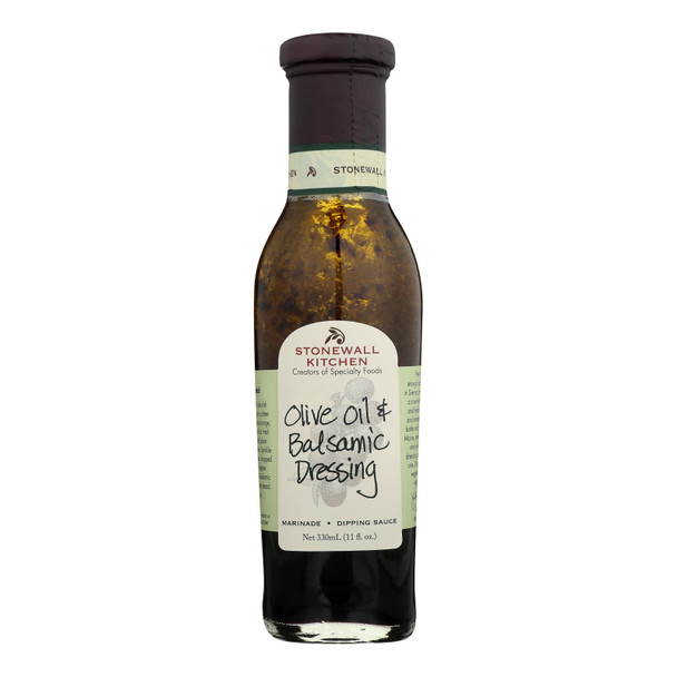 Stonewall Kitchen Olive Oil & Balsamic Dressing - Case of 6 - 11 FZ