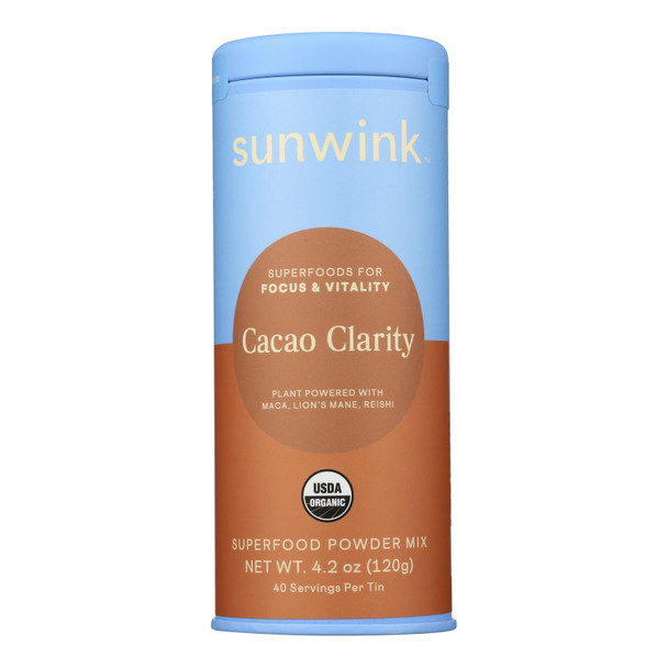Sunwink - Mix Cacao Clarity Sugar Free - 1 Each 1-4.2 OZ