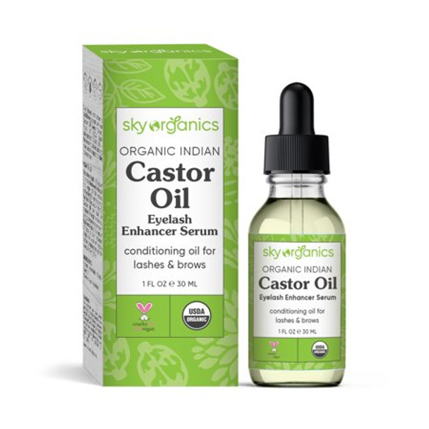 Sky Organics - Castor Oil Eyelsh Srm - 1 Each 1-1 FZ