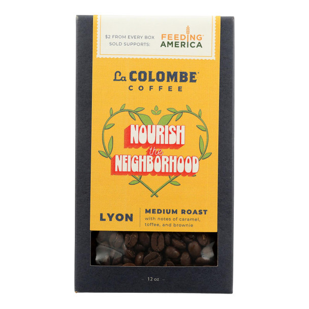 La Colombe - Coffee Whole Bean Lyon - Case of 4-12 OZ