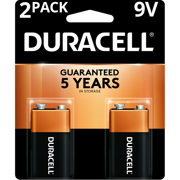 Duracell - Buttery Alkln All Prps 9 V - Case of 48-2 PK