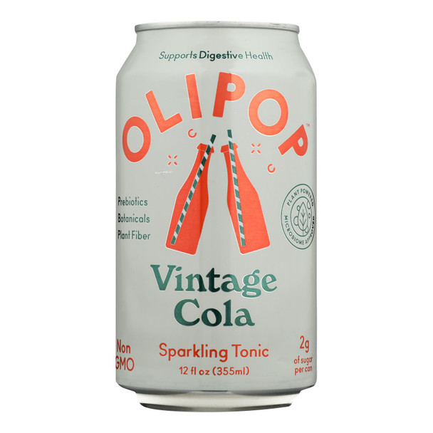 Olipop - Sprking Tonic Vintag Cola - Case of 12-12 FZ