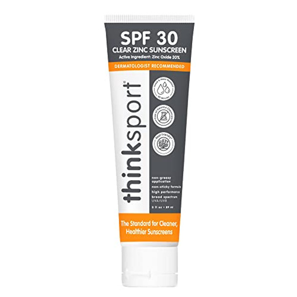 Thinksport - Sunscreen Clear Zinc SPF30 - 1 Each -3 FZ