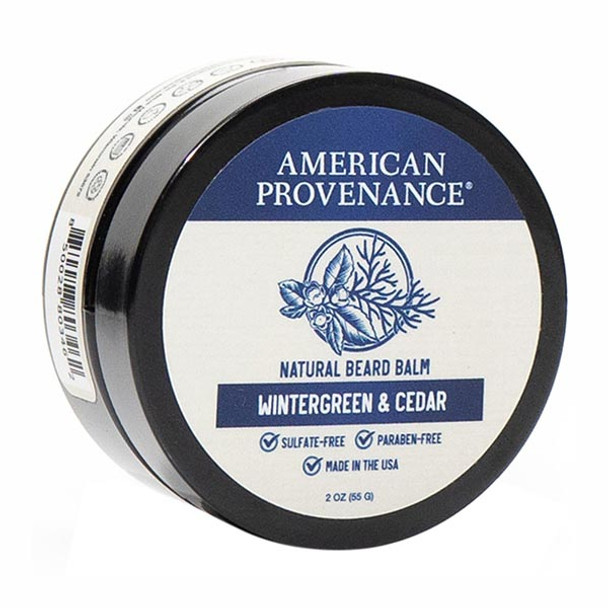 American Provenance - Beard Balm Wintergreen & Cedar - 1 Each -2 OZ