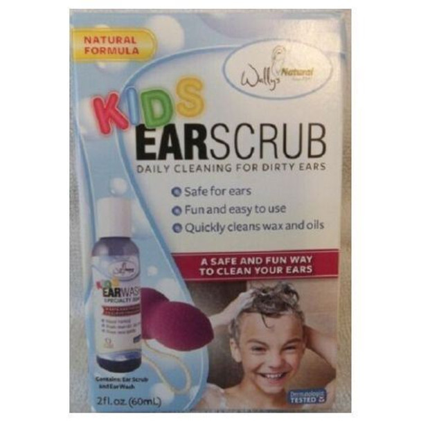 Fearless Naturals - Ear Scrub for Kids - 1 Each -2 FZ
