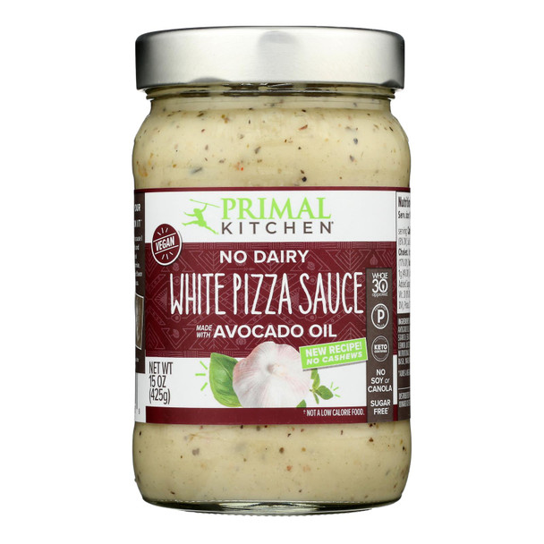 Primal Kitchen - Sauce White Pizza No Dairy - Case of 6-15.5 OZ