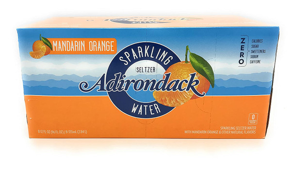 Adirondack - Seltzer Sparkling Water Mandarin Orange - Case of 3-8/12 FZ
