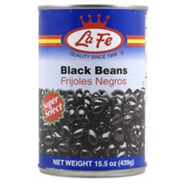 La Fe - Beans Black - Case of 24-15 OZ