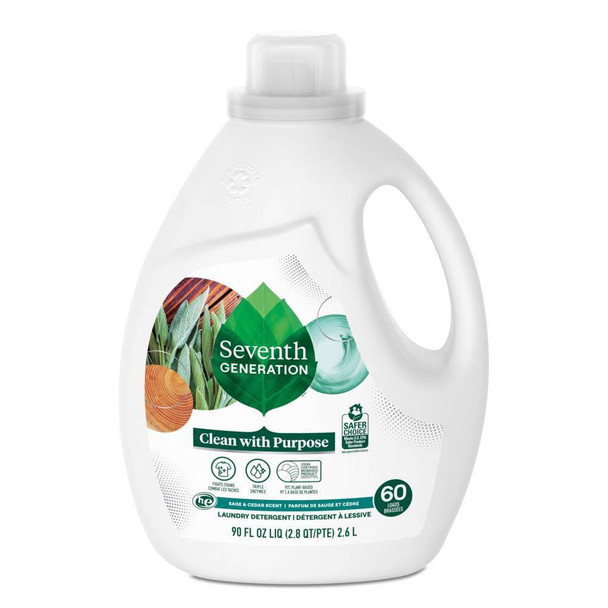 Seventh Generation - Liquid Laundry Sage+Cedar - Case of 4-90 FZ