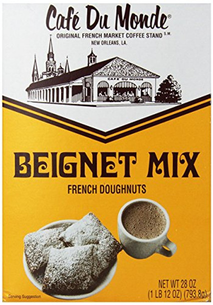 Cafe Du Monde Beignet Mix - Case of 12 - 28 OZ