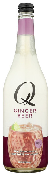 Q Drinks - Ginger Beer - Case of 8-25.4 FZ