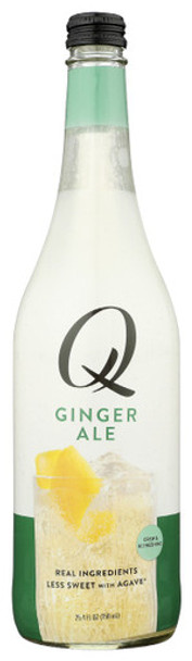 Q Drinks - Ginger Ale - Case of 8-25.4 FZ