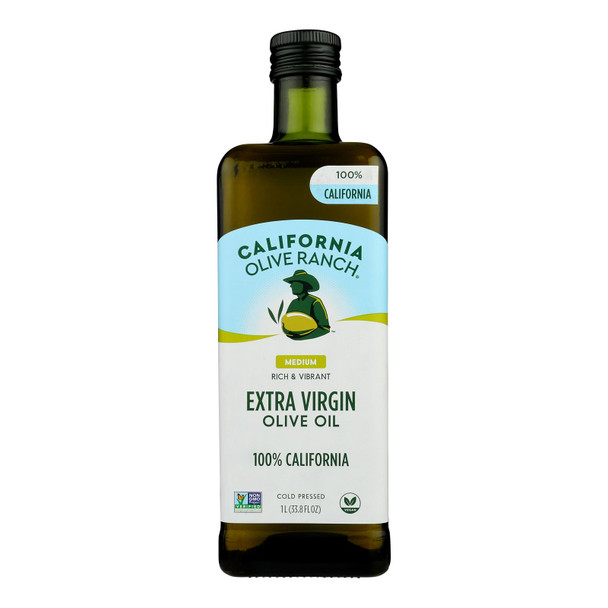 California Olive Ranch - Olive Oil Extra Virgin 100% California - Case of 6-33.8 FZ