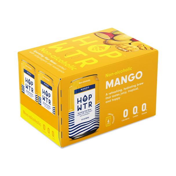 op Water - Hop Water Sparkling Mango 6pk - Case of 4-6/12 FZ