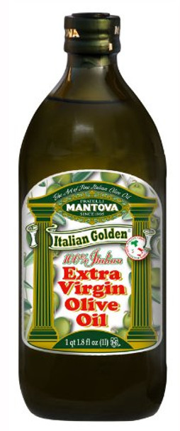 Mantova - Extra Virgin Olive Oil 100% Italian Golden - Case of 6-34 FZ