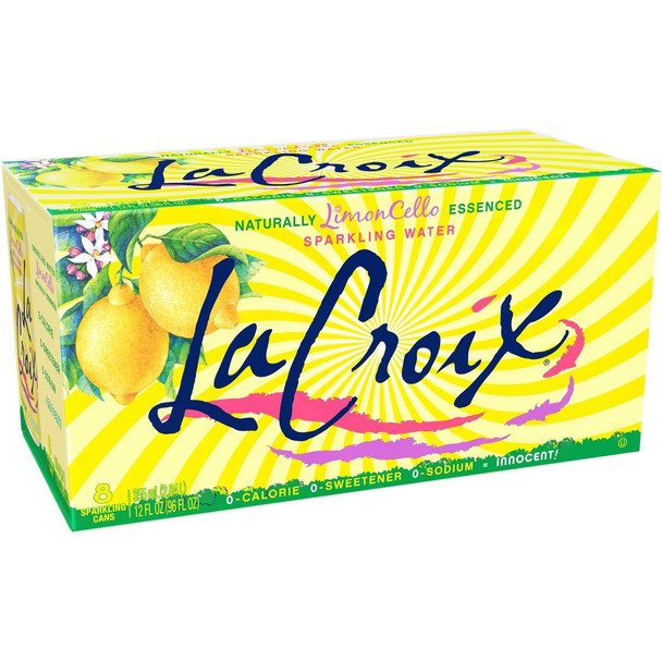 Lacroix - Sparkling Water Limoncello - Case of 3-8/12 FZ