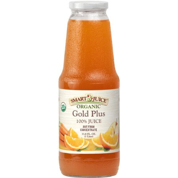 Smart Juice - Juice Organic Gold Plus - Case of 6-33.8 FZ