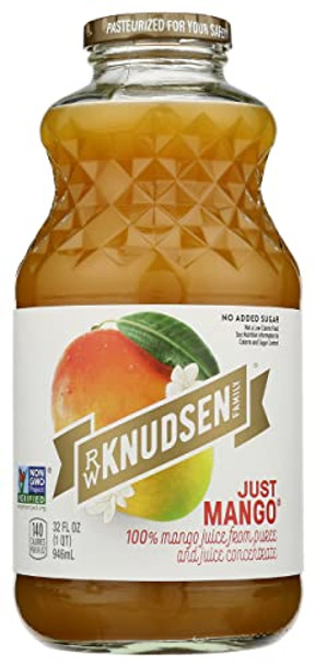 R.w. Knudsen - Juice Just Mango - Case of 6-32 FZ