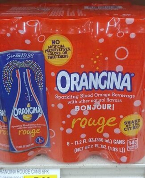 Orangina - Orangina Drink Rouge - Case of 4-6/11.2 Z