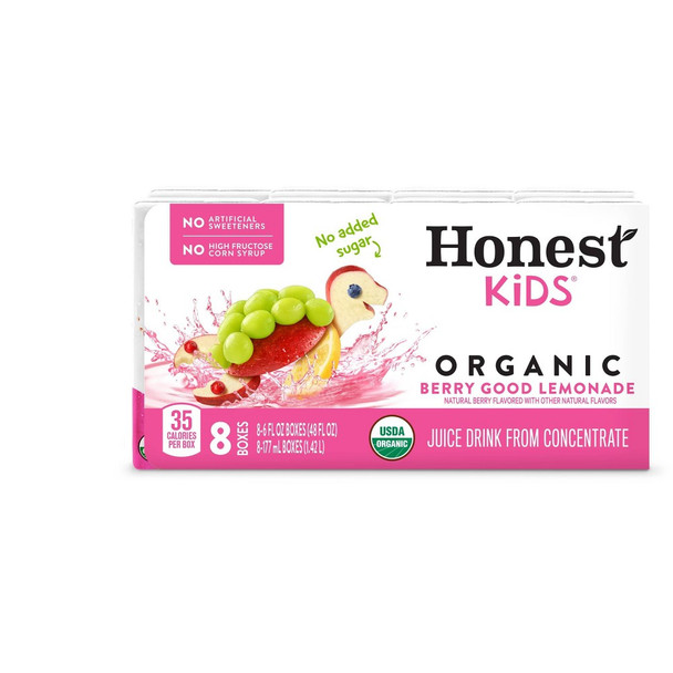 Honest Kids - Juice Berry Good Lemade - Case of 5-8/6 FZ