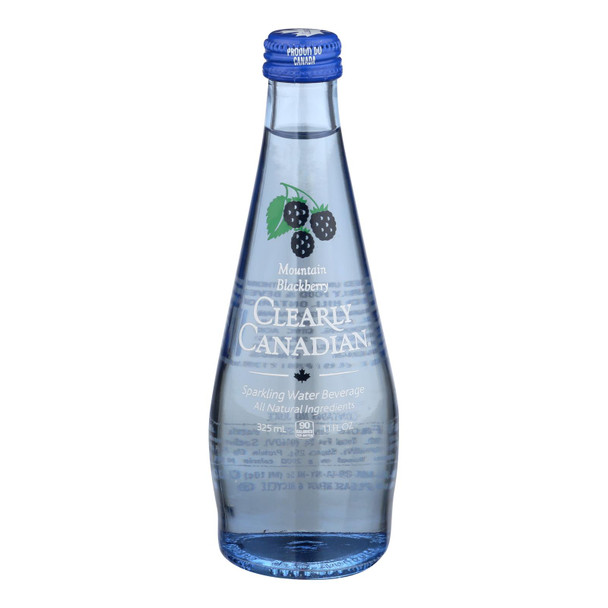 Clearly Canadian - Sparkling Water Mountain Blackberry - Case of 12-11 FZ