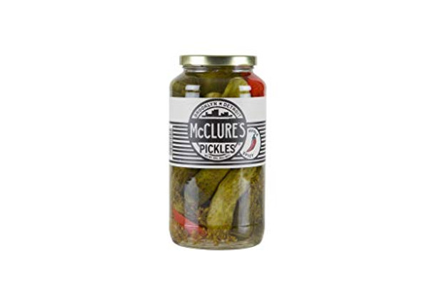 Mcclure's Pickles - Pickles Whole Spicy - Case of 6 - 32 OZ