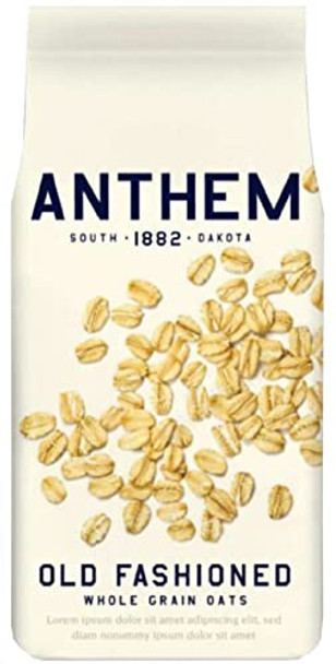 Anthem Oats - Oats Whole Grain Old Fashioned - Case of 6-40 OZ