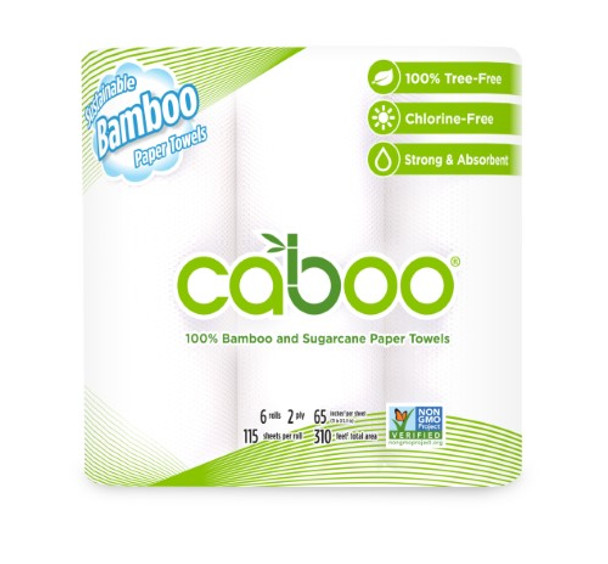 Caboo - Paper Towels 75 Sheet - Case of 4-6 PACK