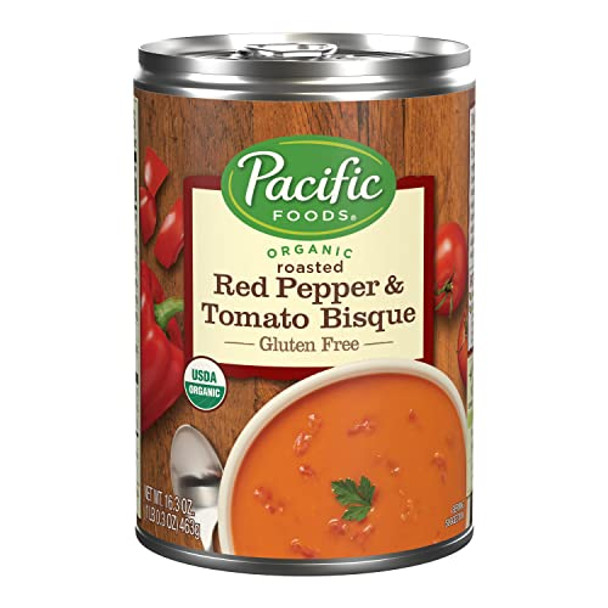 Pacific Foods - Bisque Tomato Roasted Red Pepper - Case of 12-16.3 OZ