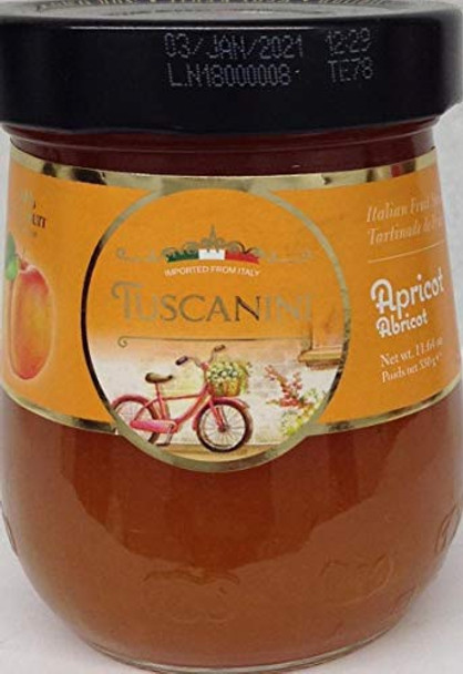 Tuscanini - Preserves Apricot - Case of 12-11.64 OZ