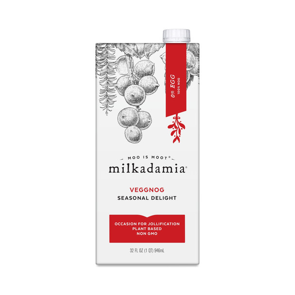 Milkadamia - Macadamia Milk Veggnog - Case of 6-32 FZ