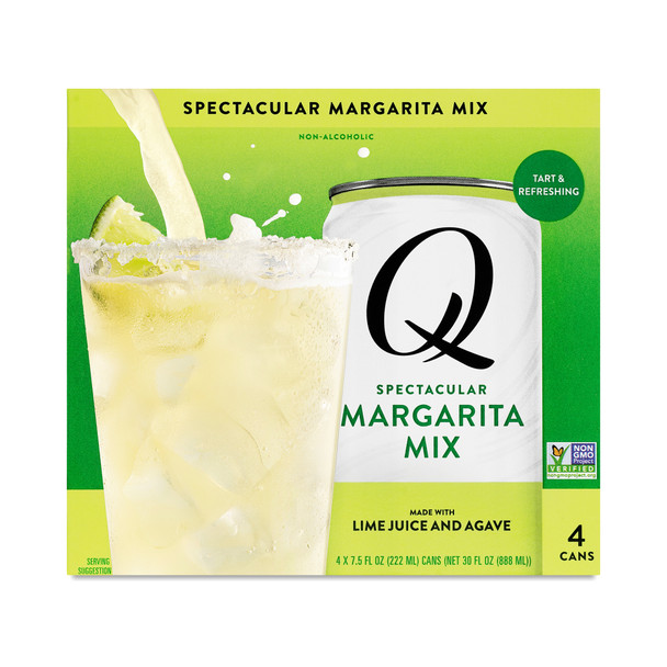 Q Drinks - Mix Margarita - Case of 6-4/7.5 FZ
