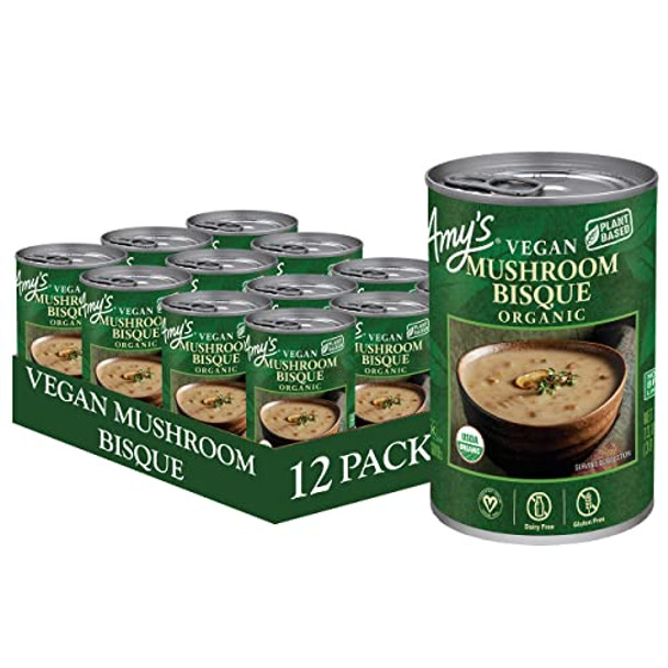 Amy's - Bisque Mushroom - Case of 12-13.8 OZ