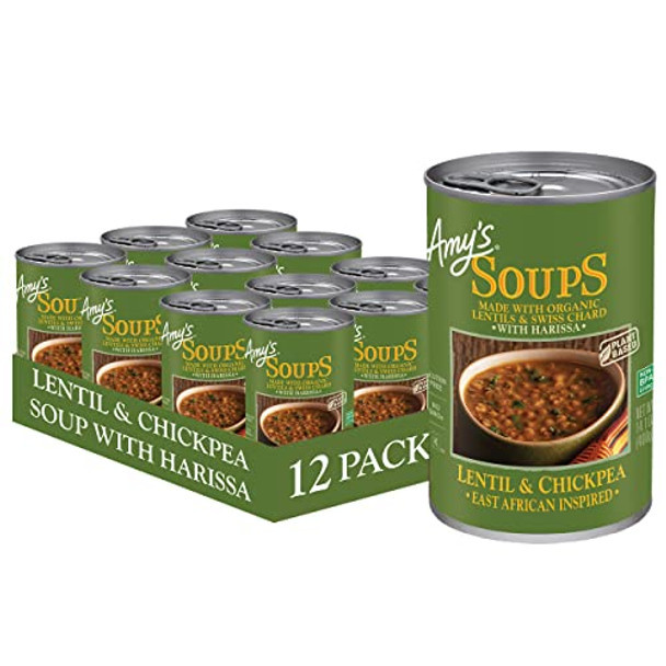 Amy's - Soup Lentil Chickpea - Case of 12-14.1 OZ