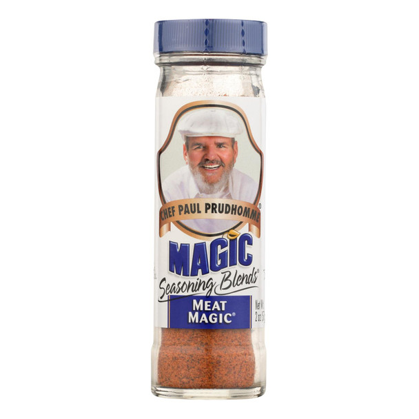 Chef Paul Prudhomme Meat Magic Magic Seasoning  - Case of 24 - 2 OZ