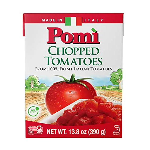 Pomi Tomatoes - Tomatoes Chopped - Case of 12-13.8 OZ