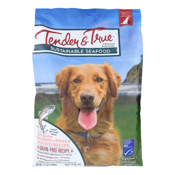 Tender & True - Dog Food Salmon Sweet Potato - 1 Each - 11.00 LB