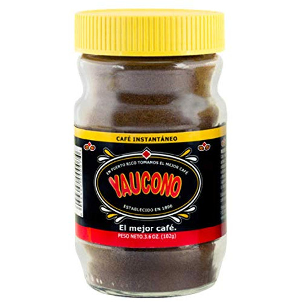 Yaucoco - Instant Coffee - Case of 12-3.6 OZ