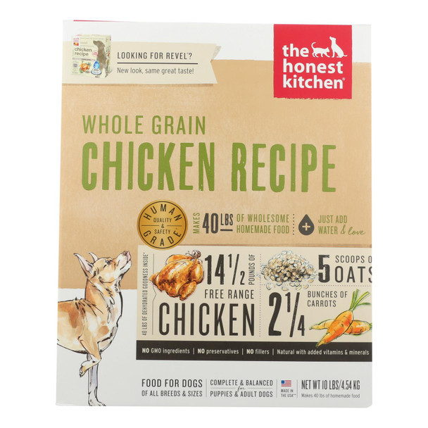 The Honest Kitchen - Dog Food Whole Green Chicken - 1 Each - 10 LB