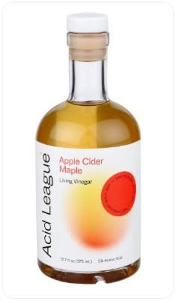 Acid League - Living Vinegar Apple Cider Maple - Case of 6-12.7 FZ
