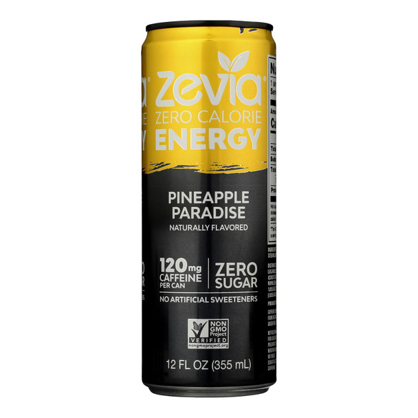 Zevia - Drink Energy Pineapple Paradise - Case of 12-12 FZ