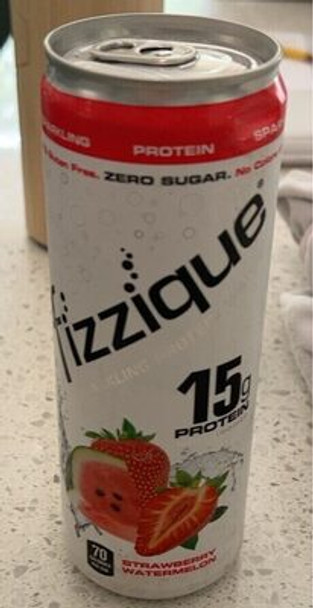 Fizzique - Water Sparkling Protein Strawberry - Case of 12-12 FZ