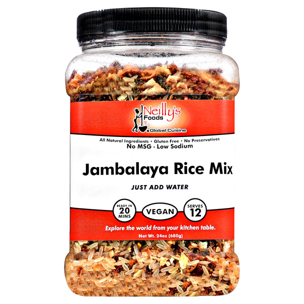 Neilly's - Rice Mix Jambalaya - Case of 6-24 OZ