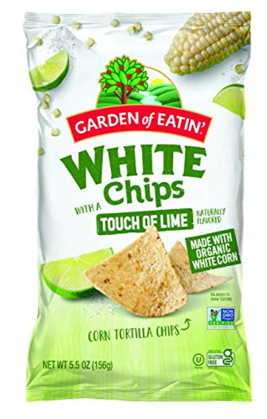 Garden Of Eatin' - Chip White Corn Lime - Case of 12-5.5 OZ