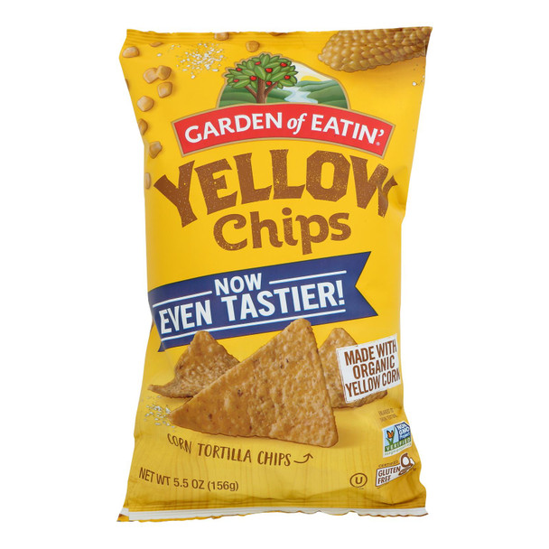 Garden Of Eatin' - Chip Yellow Corn - Case of 12-5.5 OZ