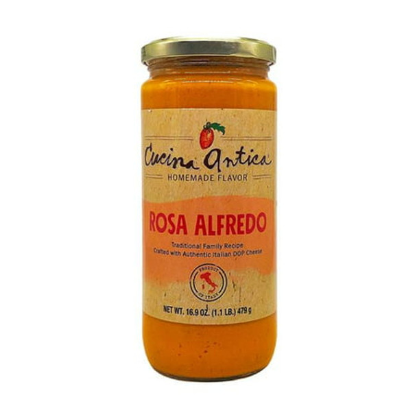 Cucina Antica - Alfredo Sauce Rosa - Case of 6-16.9 OZ