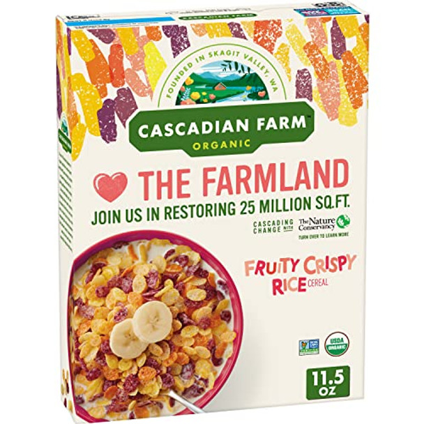 Cascadian Farm - Cereal Fruity Crispy Rice - Case of 10-11.5 OZ