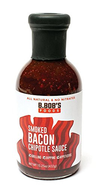 B.bob's - Sauce Smoked Bacon Chipotle - Case of 6-15.25 OZ