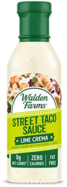 Walden Farms - Street Taco Sauce Lime Cream - Case of 6-12 FZ